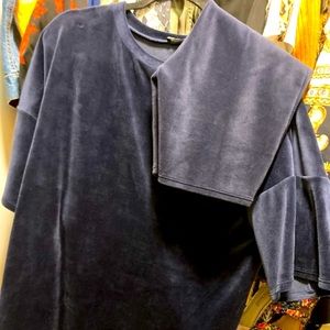 Navy bike shorts set